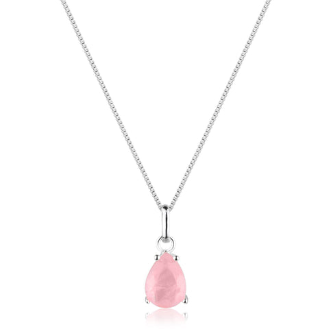Colar em Gota Prata Lola com Zircônia Fusion