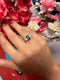 Anel Prata 925 Formatura Esmeralda Verde Zircônia Feminino