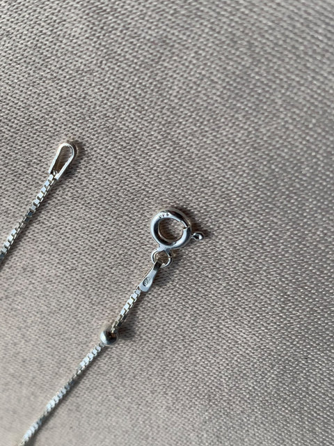 Pulseira de Prata 19mm Veneziana com Bolinhas 18,50cm