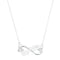 Colar de Prata Infinito com Zircônias Cristal
