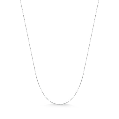 Corrente de Prata 0,12mm Veneziana 40cm
